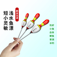 浅水纳米石斑漂浅水漂短漂大头加粗醒目大肚浮漂草洞鱼漂近视老人