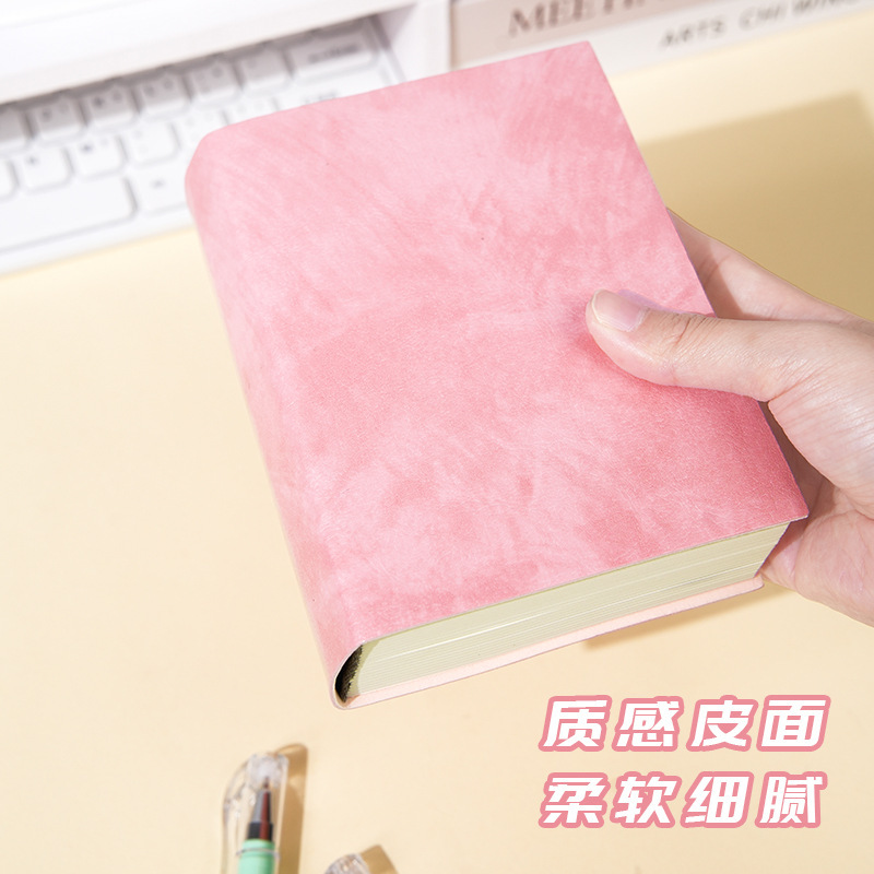B6新款超厚随身笔记本空白横线记事本本子加厚学生手账办公记事本|undefined