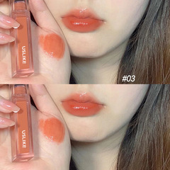 Hypnotic Dewy Lip Lacquer Moisturizing and Hydrating Water-Glossy Mirror Lipstick Non-Fading and Non-Dripping Women's High Fashion Lipstick