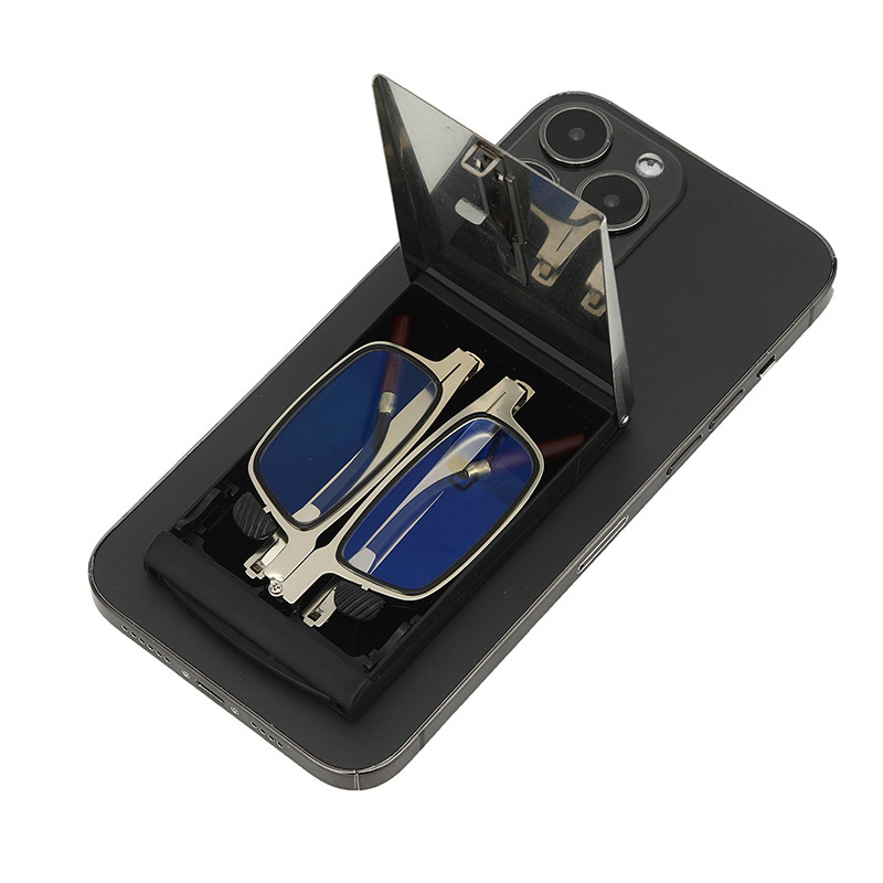 New Anti-Blue Light Folding Reading Glasses Portable Mobile Phone Holder Reading Glasses High-Definition High-End Reading Glasses Wholesale New Anti-Blue Light Folding Reading Glasses Portable Mobile Phone Holder Reading Glasses High-Definition High-End Reading Glasses Wholesale