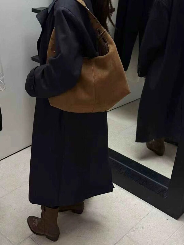 跨境秋冬季复古高级感小包包女2025新款豹纹百搭托特包单肩腋下包|undefined