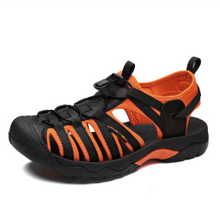 Summer men's sandals foreign trade plus size breathable sandals cross-border outdoor lightweight hollow shoes casual fashion men's sandals
