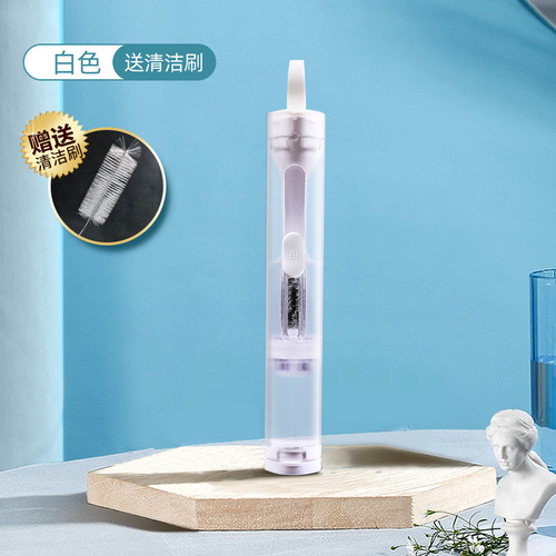 Travel Portable Toothbrush Toothpaste Integrated Storage Box Folding Soft Hair Orthodontic Teeth Correction Dedicated Set Carry-on 