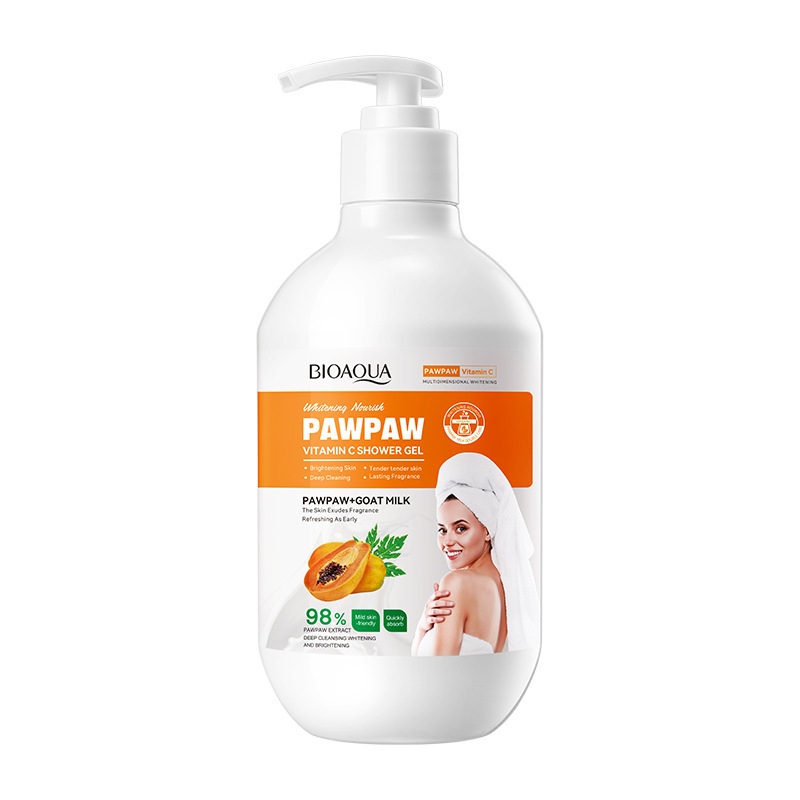 全英語BIOAOUAパパイヤビタミンc亮白滋養入浴剤入浴剤洗浄卸売り対外貿易クロスボーダー|undefined