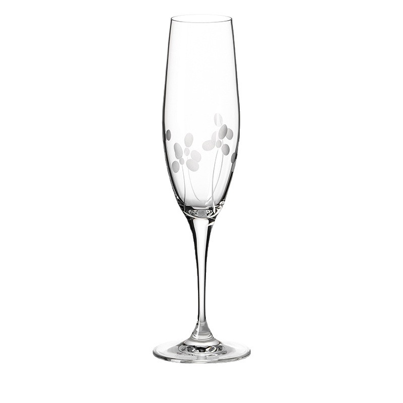 Importación checa de cristal Crystalex tazas de vino alto pie tazas de vino tazas de champán tazas de vidrio tallado casero