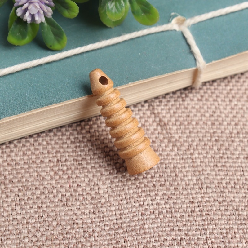 ピーチウッド文昌ペン文昌タワーアクセサリー小さなブラシジュエリー手作り DIY 木製キーホルダー文昌ペンタワーのアクセサリー|undefined