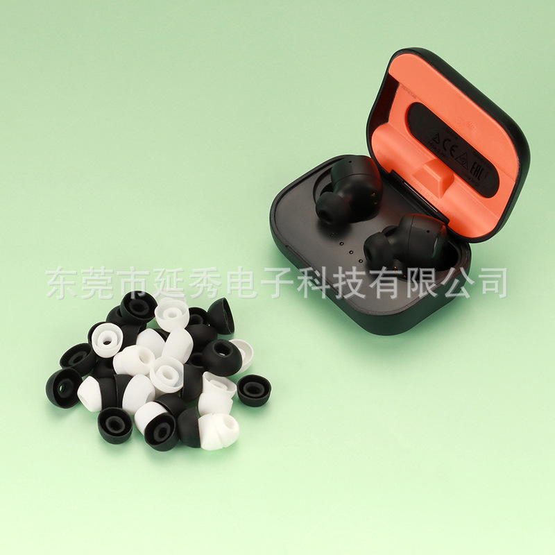 Suitable for Skull Skullcandy Bluetooth Headset Replacement Earplugs Earplugs Earplugs Ears TWS Silicone Soft Ear Cap