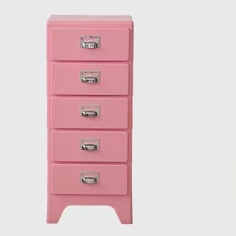 日本のレトロな3段キャビネット寝室のベッドサイドテーブルソファサイドキャビネットインハンドル引き出し収納キャビネットインスタイル収納キャビネット|undefined