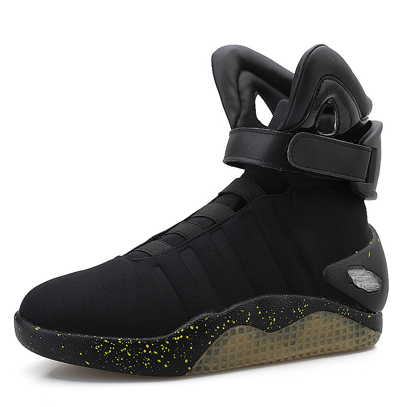 High-Top Sneakers with USB Charging, Ghost Step Dance Shoes for Men, Non-Slip, Colorful Night Light-Up Basketball Led Shoes High-Top Sneakers with USB Charging, Ghost Step Dance Shoes for Men, Non-Slip, Colorful Night Light-Up Basketball Led Shoes