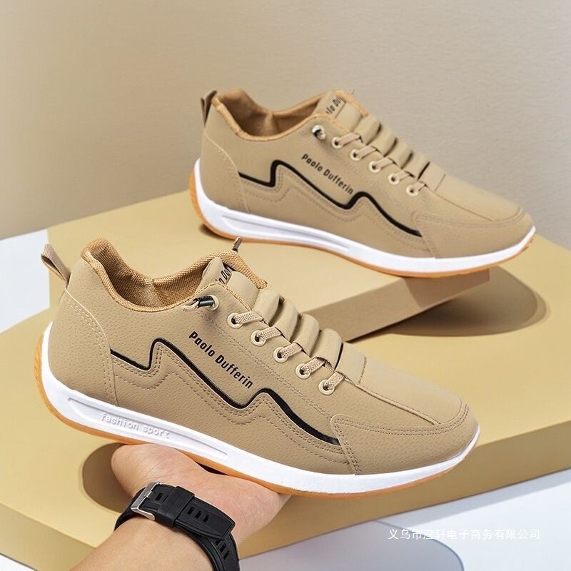 2025 Spring and Autum New Men's Shoes, Slip-On Sports Shoes, Versatile Trendyy Sneakers, Men's Soft-Soled Casual Shoes for Dad