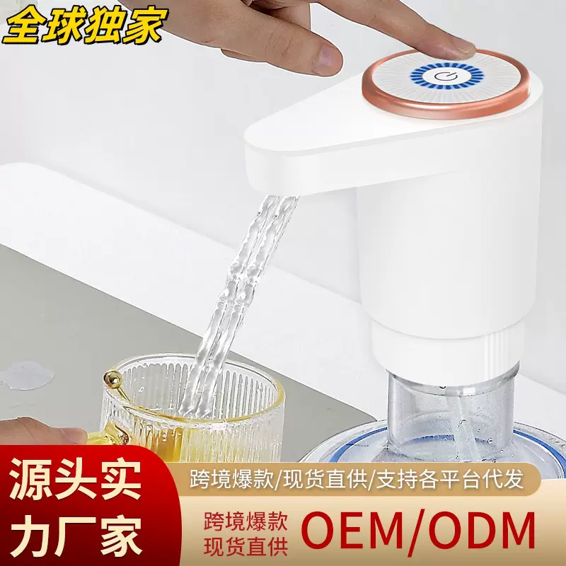 双泵电动桶装水抽水器家用上水泵源头厂家批发双倍出水自动上水器