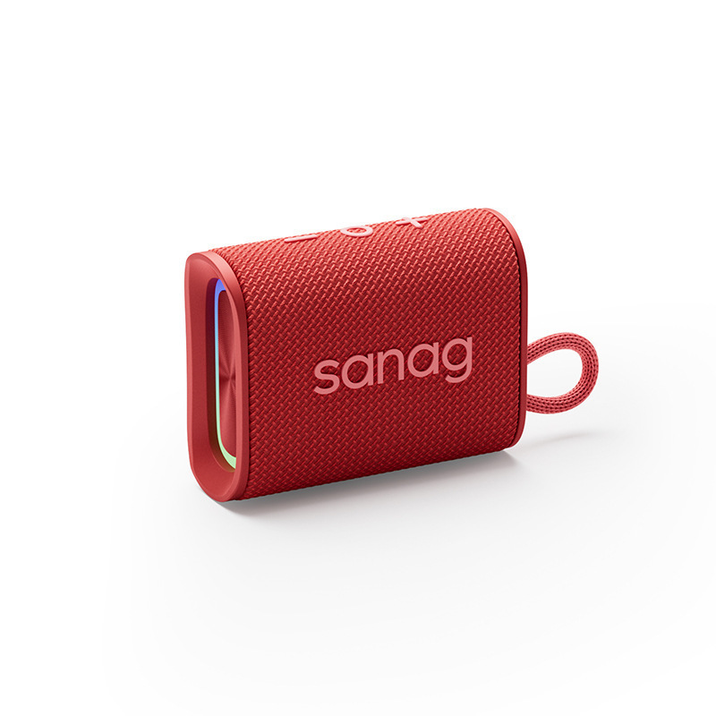 人気の SANAG ワイヤレス Bluetooth 高品質オーディオポータブルミニサブウーファー防水屋外ポータブル|undefined