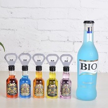 创意啤酒开瓶器冰箱贴仿真酒形状瓶起子立体家用装饰扎啤杯开瓶器