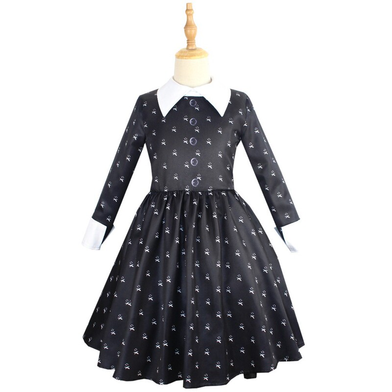 亚当斯一家cos服美剧Wednesday星期三礼服裙cos大量现货|undefined
