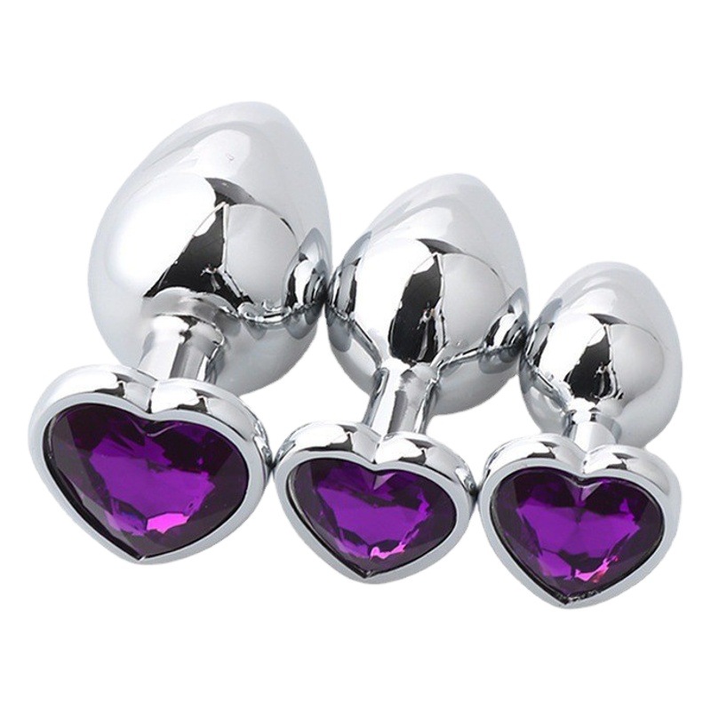 Acero inoxidable metal anal plug para hombres y mujeres anal expansor anal plug cola adulto sexy SM criminal equipo sexo productos