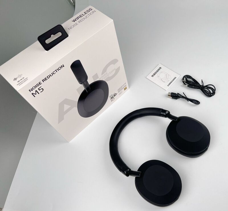 外国貿易人気のANCアクティブノイズリダクションヘッドマウントBluetoothヘッドセット、真のワイヤレス、大電力、長持ちヘッドセット在庫あり|undefined