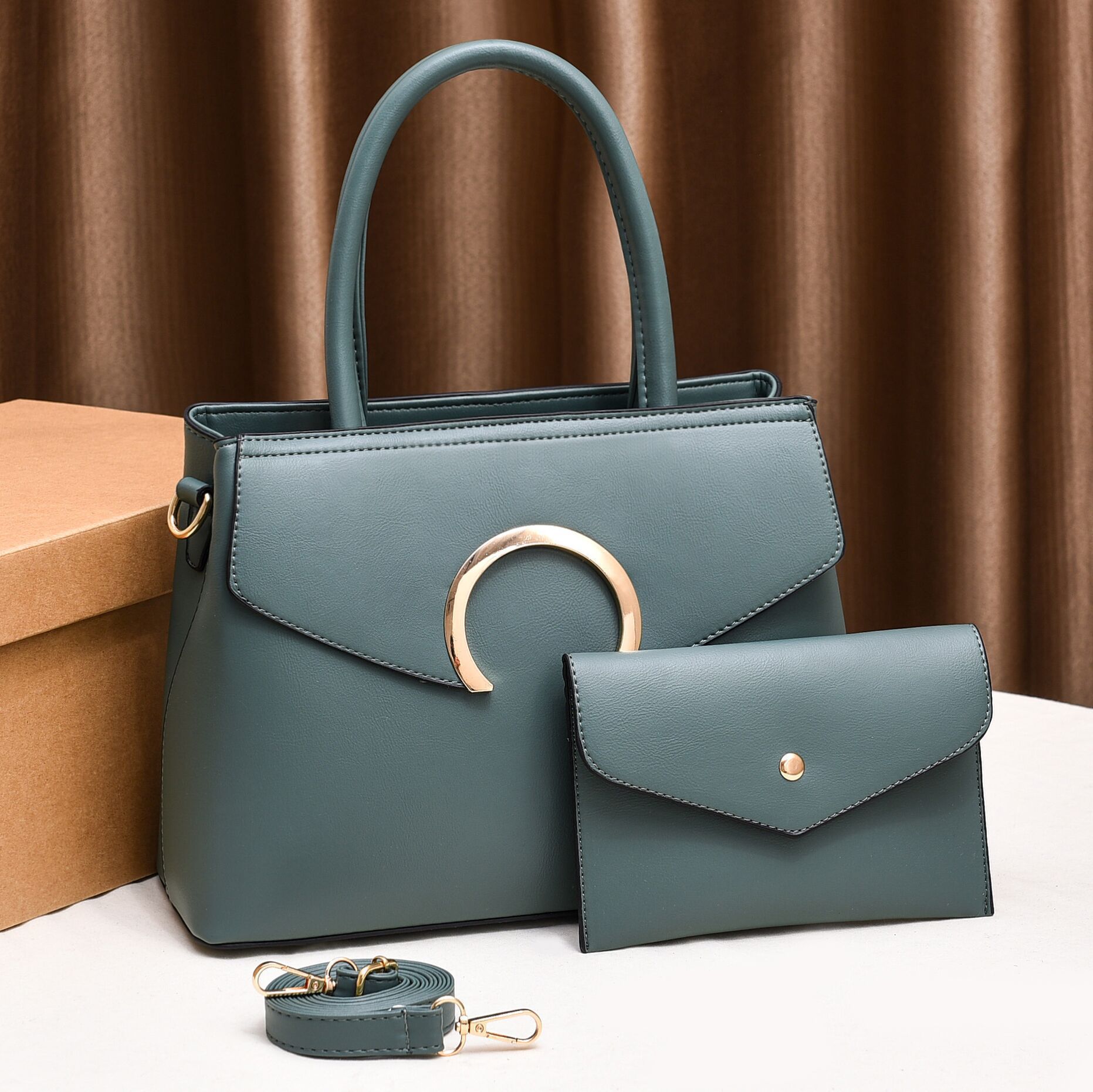【Bolsos de Mujer para Comercio Exterior】Bolso de Mano de Mujer 2025, Nuevo y Moderno, de Gran Capacidad, Estilo Europeo y Americano, Bolso Bandolera de un Solo Hombro