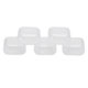 Earplug Box Storage Box Fish Hook Box Jewelry Mini Small Box Thumbtack Box Screw Transparent Plastic Small Square Box
