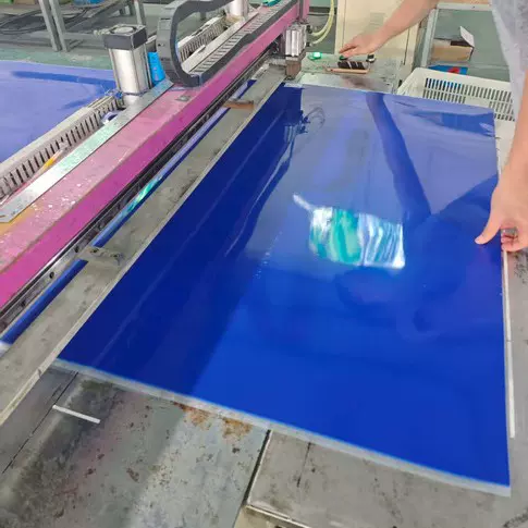 现货185*120CM蓝色粘尘垫可撕式非防静电工厂车间家用门口防尘粘