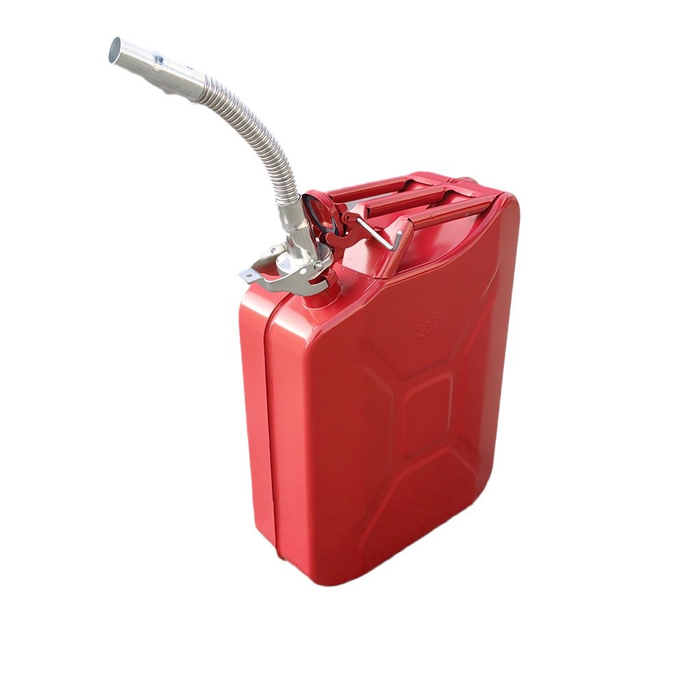 20升美式金属汽油桶  压盖加仑桶 加厚可加锁铁油桶铁油壶