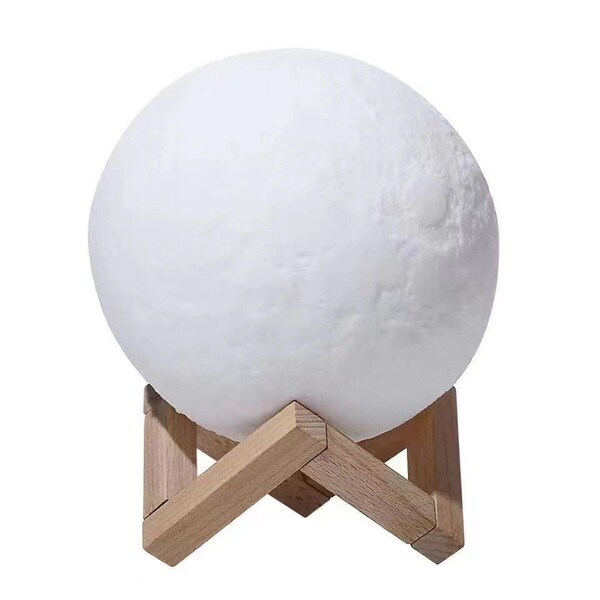 Creative atmospheric moon for bed