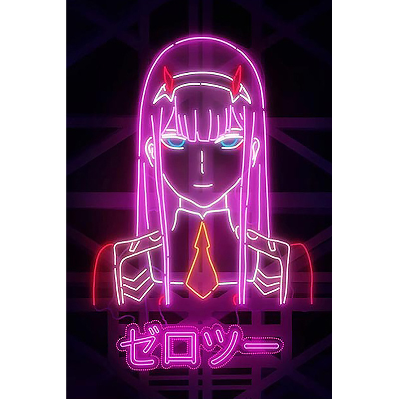 Suministro directo transfronterizo de pinturas decorativas para comercio exterior, pósteres de personajes de cómics, lona colorida para pintar, fabricantes de impresión por inyección de tinta al por mayor