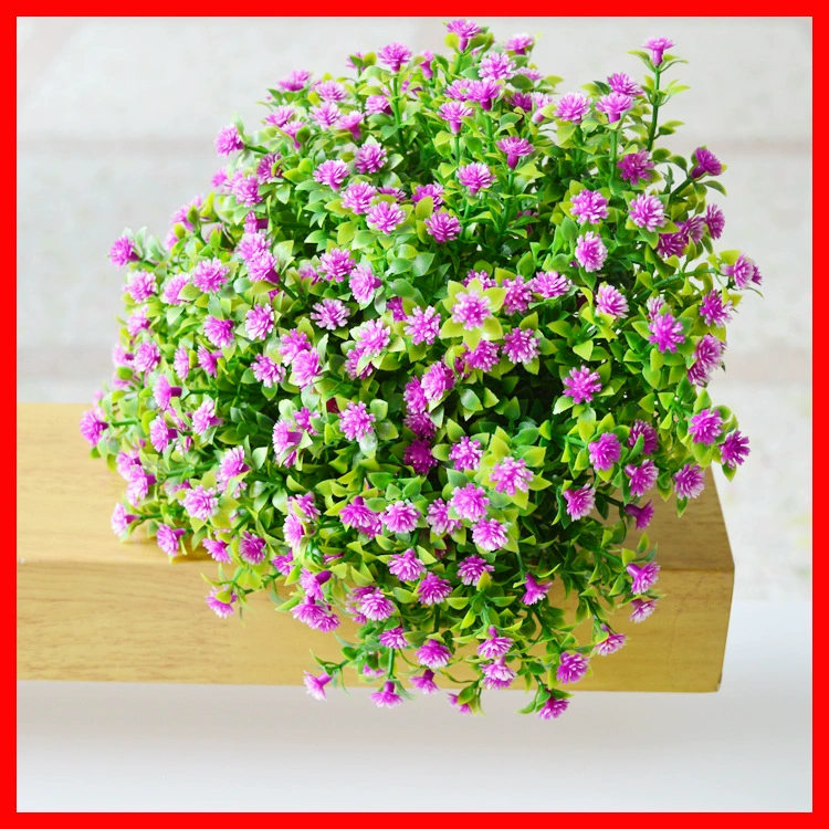  Simulated Gypsophila bouquet Milan grain fence small floral home flower arrangement with plastic flower shooting prop bouquet