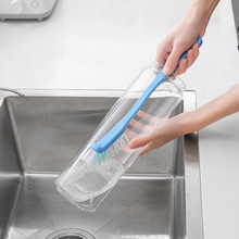 居家清洁多用途硬毛塑料厨房浴室间水池搞卫生洗破壁机杯子圆角刷