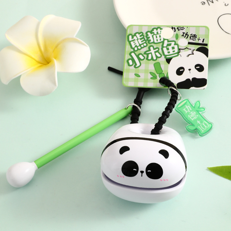 Cute Panda Muyu Buddha descomprime y estabiliza las emociones Decoración de escritorio de oficina Colgante de curación de regalo de pareja de dibujos animados