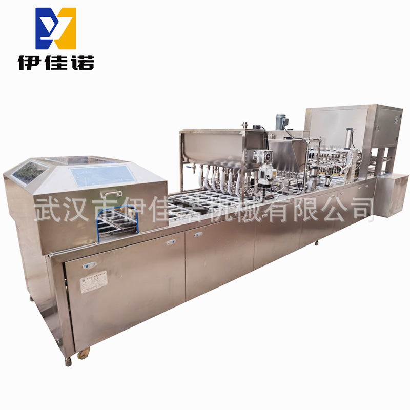 铝箔盒装虾尾封口机 小龙虾麻辣小海鲜铝箔盒灌汤灌料封口机定制