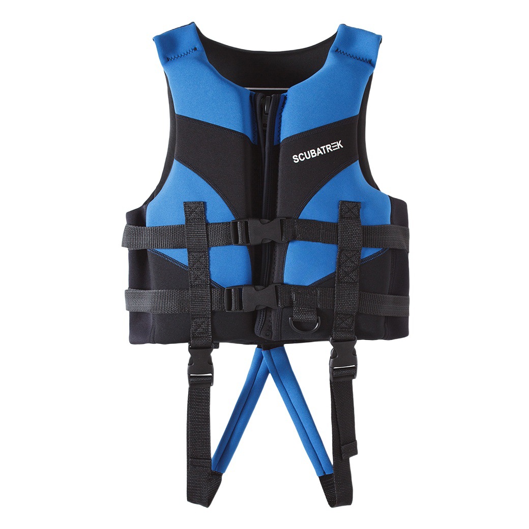 Suministro directo de fábrica para niños chaleco salvavidas chaleco profesional natación ropa de aguas termales niños y niñas snorkeling ropa flotante caliente