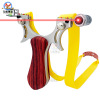 Hair rope with flat rubber bands, metal slingshot, street Olympic lamp with laser, wholesale