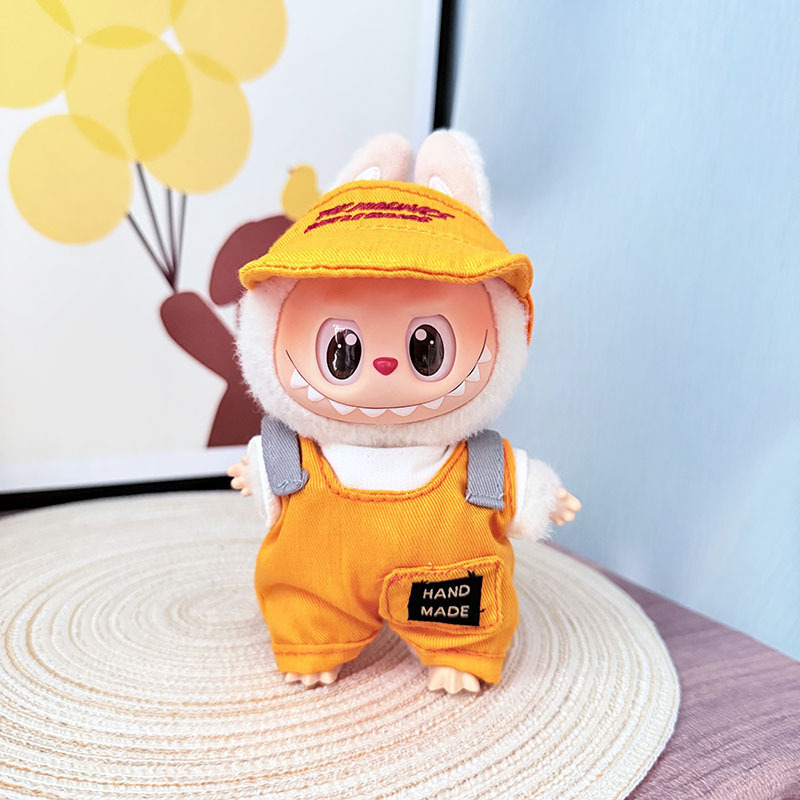 仅衣服] 一/二代La布布衣服挂件拉布布坐坐派对娃衣挂件草莓熊萌|undefined