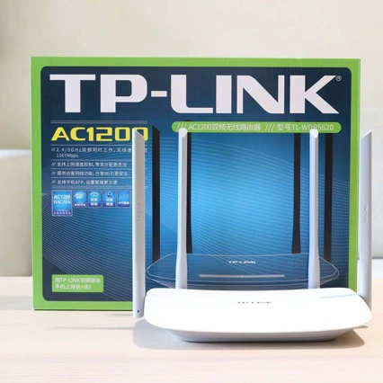 tp-link 5620, двухдиапазонный беспроводной маршрутизатор 1200 м, Wi-Fi, домашний сетевой порт 100 м через стену, высокая мощность 5G