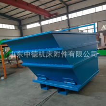 翻斗式铁屑车带叉车孔工业集屑车车间废料车过滤油水自卸式集屑车
