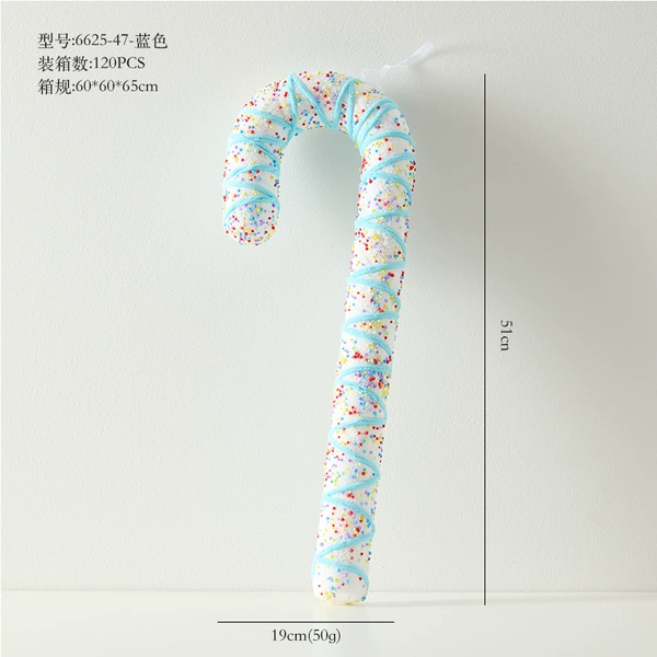 6625-47 (51cm blue crutches)