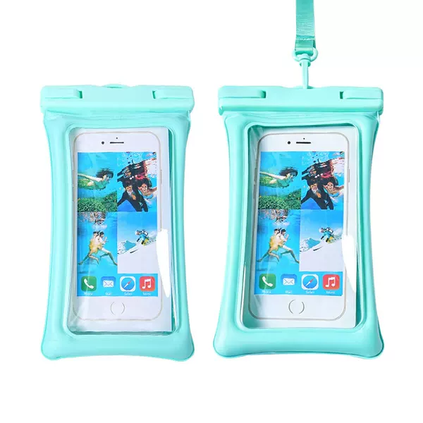 Waterproof phone pouch, beach rafting waterproof case, touch-screen compatible, swimming beach airbag waterproof phone bag for distribution