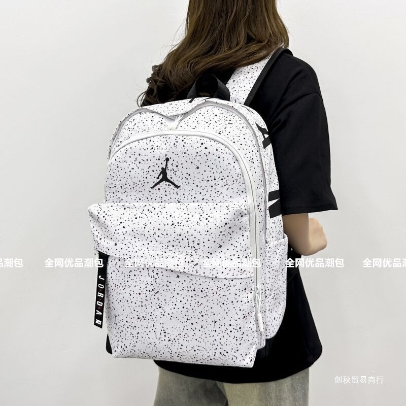 满天星运动背包电脑包百搭新款情侣高中学生双肩包大容量潮牌书包|undefined