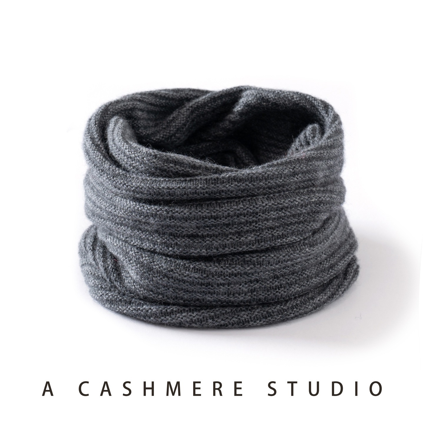 Cashmere Neck Warmer Unisex Autumn and Winter Warm Versatile Cashmere Scarf Knitted Warm Fake Collar Neck Protector Scarf