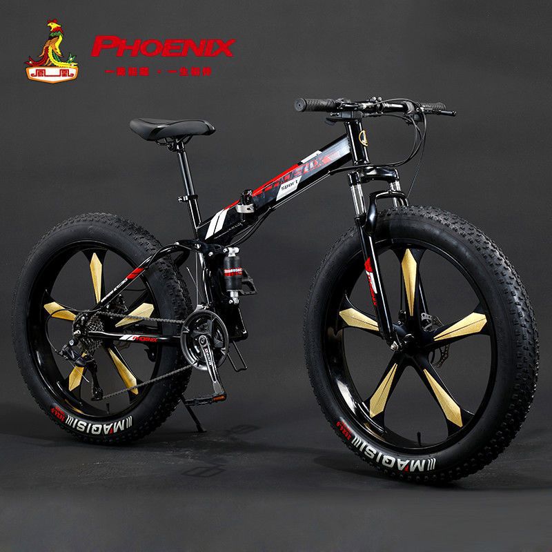 Phoenix Mountain Bike Adult Off-Road Beach Snowmobile 4.0 Large Tire Men's and Women's Student Variable Speed Vehicle Phoenix Mountain Bike Adult Off-Road Beach Snowmobile 4.0 Large Tire Men's and Women's Student Variable Speed Vehicle