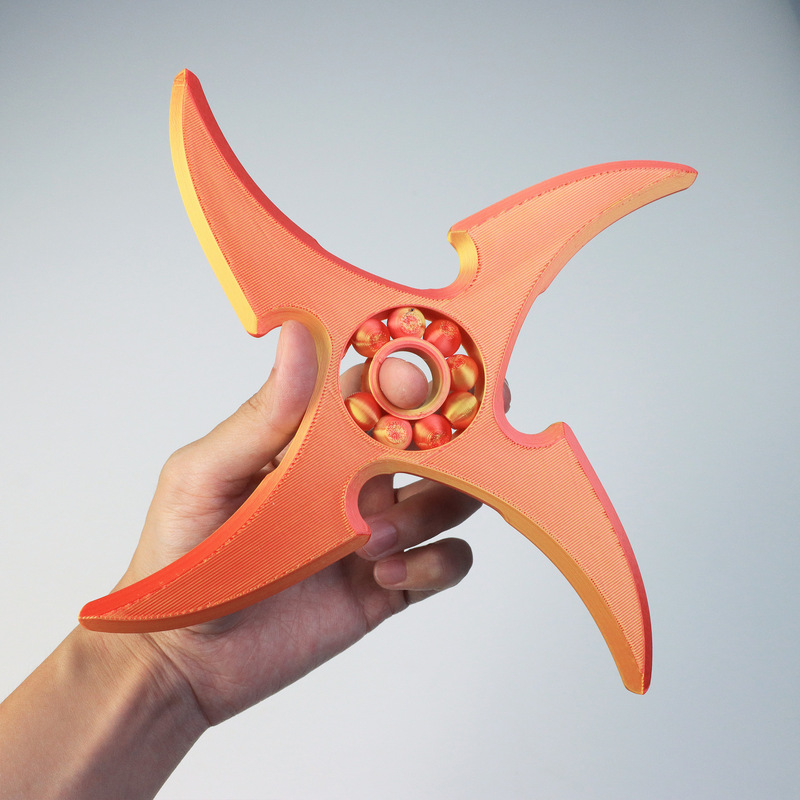 3D打印火影忍者手里剑解压神器模型玩具儿童益智旋转解压玩具模型|undefined