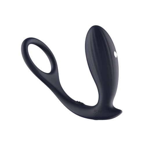 Electric shock anal plug remote control micro current prostate massager male vibrator sex toy back court masturbation device