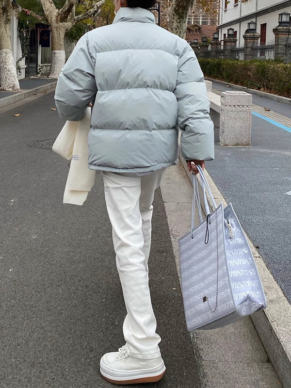白色窄版牛仔裤女春季新款大码胖mm高腰弹力显瘦直筒推推烟管裤子|undefined
