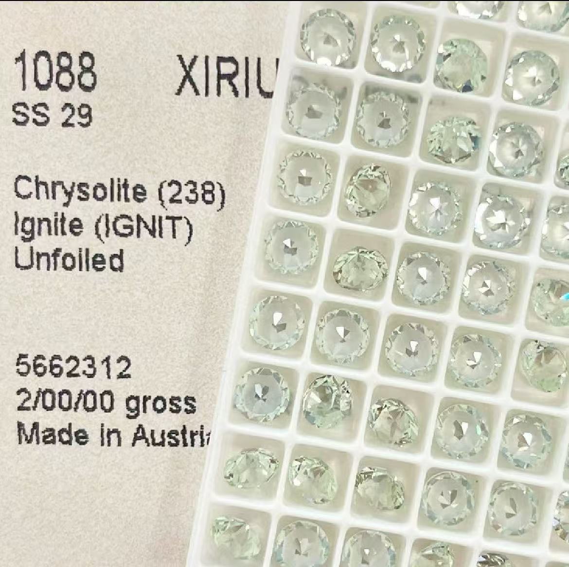 238ignit 고가의 올리브 투명 바닥