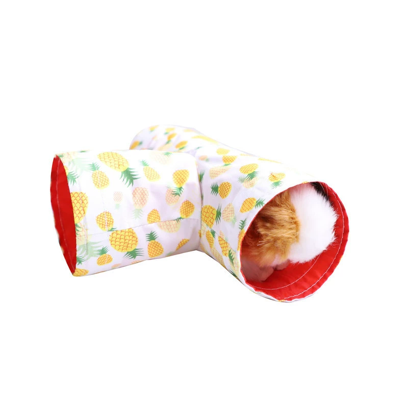 Голландская Свинья весна и осень еж туннель Шиншилла Хомяк трехканальное гнездо хомяка белка дрель гнездо Амазонка