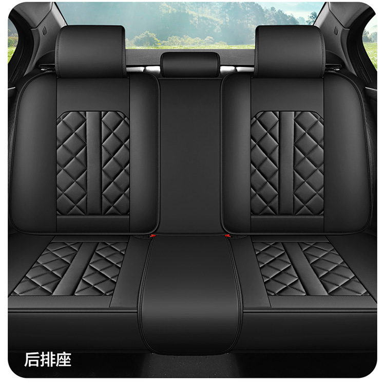 2025 New Amazon All-Inclusive Full Leather Four-Season Universal Car Seat Cushion Cross-Border Hot Model Foreign Trade Wholesale