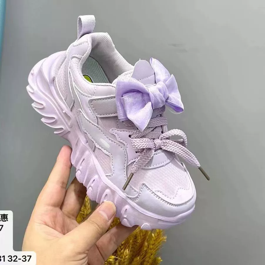 Модели осени 2023 года Новые Delhui Campus Girls Exclusive Leather Dad Shoes Оптовая продажа для студентов 3807