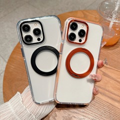 新款蘋果15手機殼iPhone13promax防摔手機殼14祺彩磁吸支架手機殼