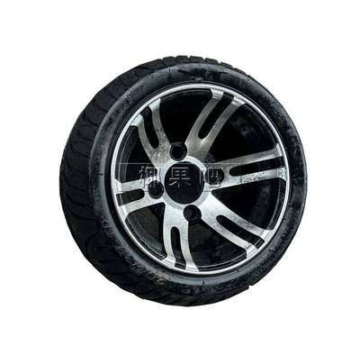 Tire Wheel Hub, Motorcycle wheel hub - one-tire-with-aluminum-wheel-hub-hole-spacing-100mm