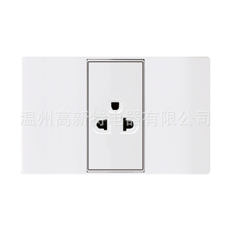 QB05S  外贸南美开关118系列 120系列-QB 一位泰式插座 泰国插座